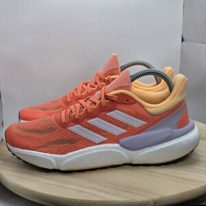 Women's size 8 - Adidas Solar Boost 5 Red/White/Acid Orange